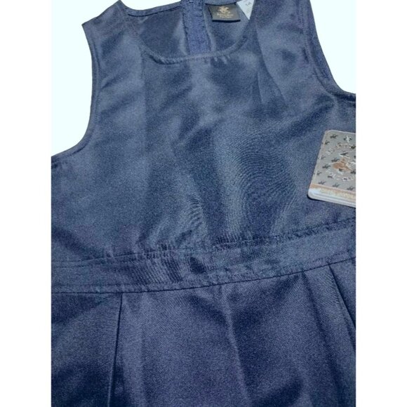 Beverly‎ Hills Polo Club Girls' School Uniform Jumper Dress Navy Size 14 - Picture 1 of 5